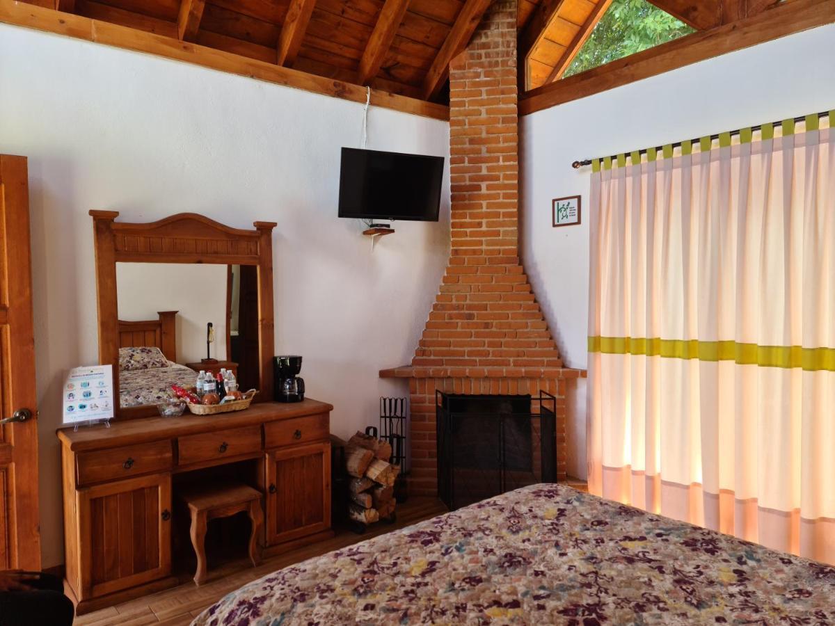 Finca Los Angeles Hospederia & Sociales Huasca de Ocampo Ngoại thất bức ảnh