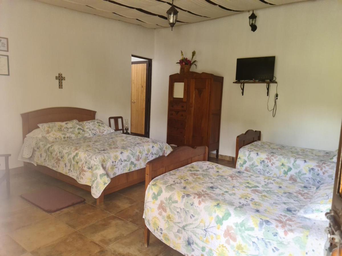 Finca Los Angeles Hospederia & Sociales Huasca de Ocampo Ngoại thất bức ảnh