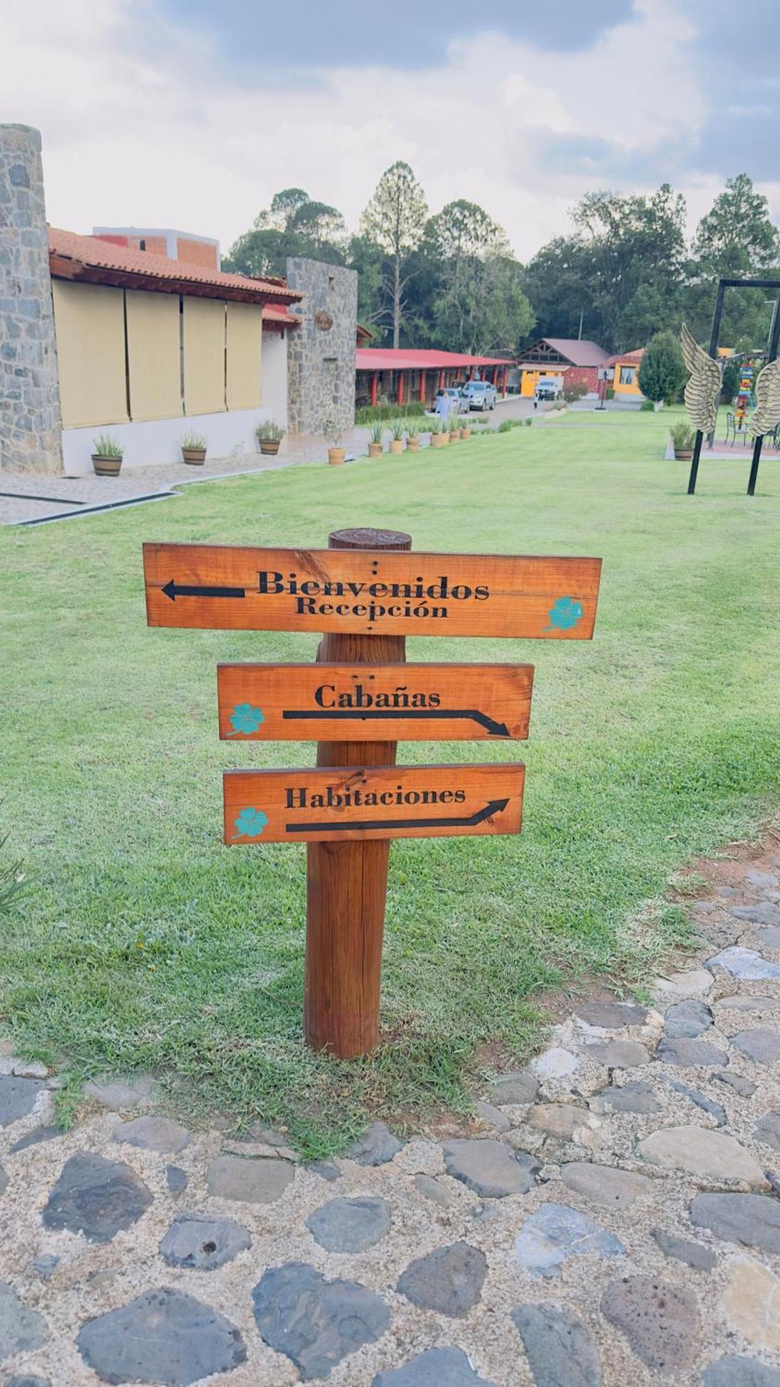 Finca Los Angeles Hospederia & Sociales Huasca de Ocampo Ngoại thất bức ảnh